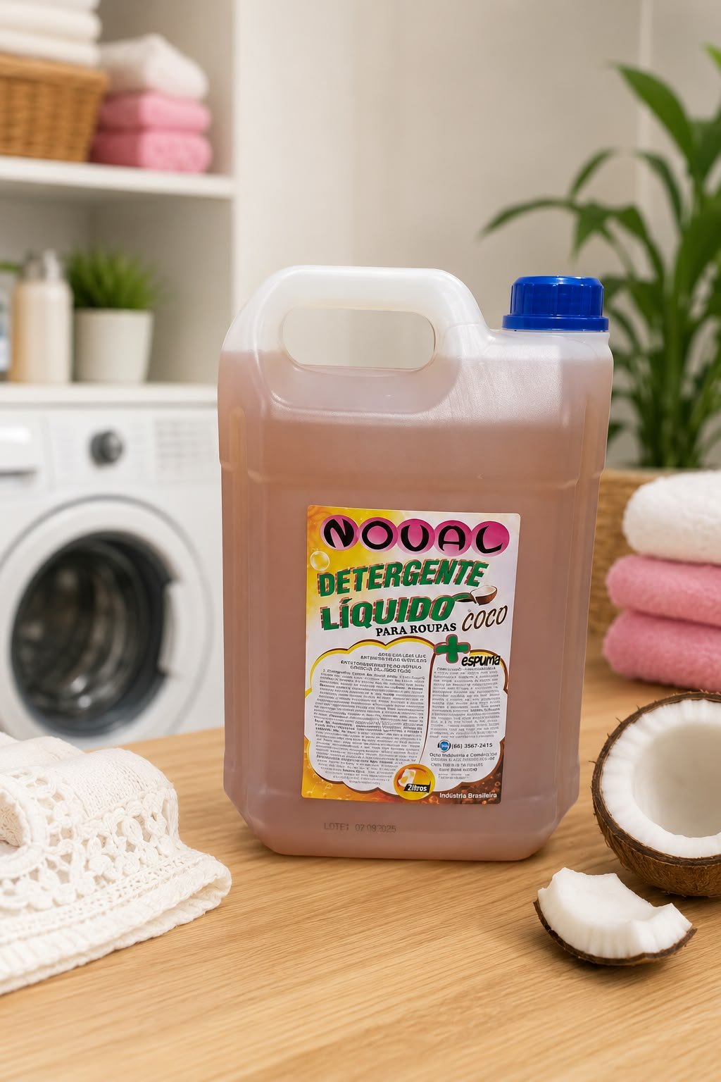 Foto do produto Detergente Liquido Coco Noval - 5 Lts